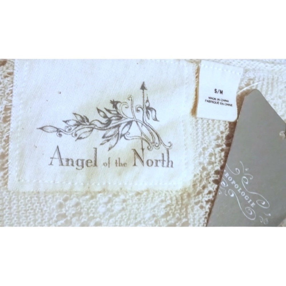 Anthropologie Delft Sweater Wrap Small / Medium ART TO WEAR Artisanal NWT - Picture 10 of 14